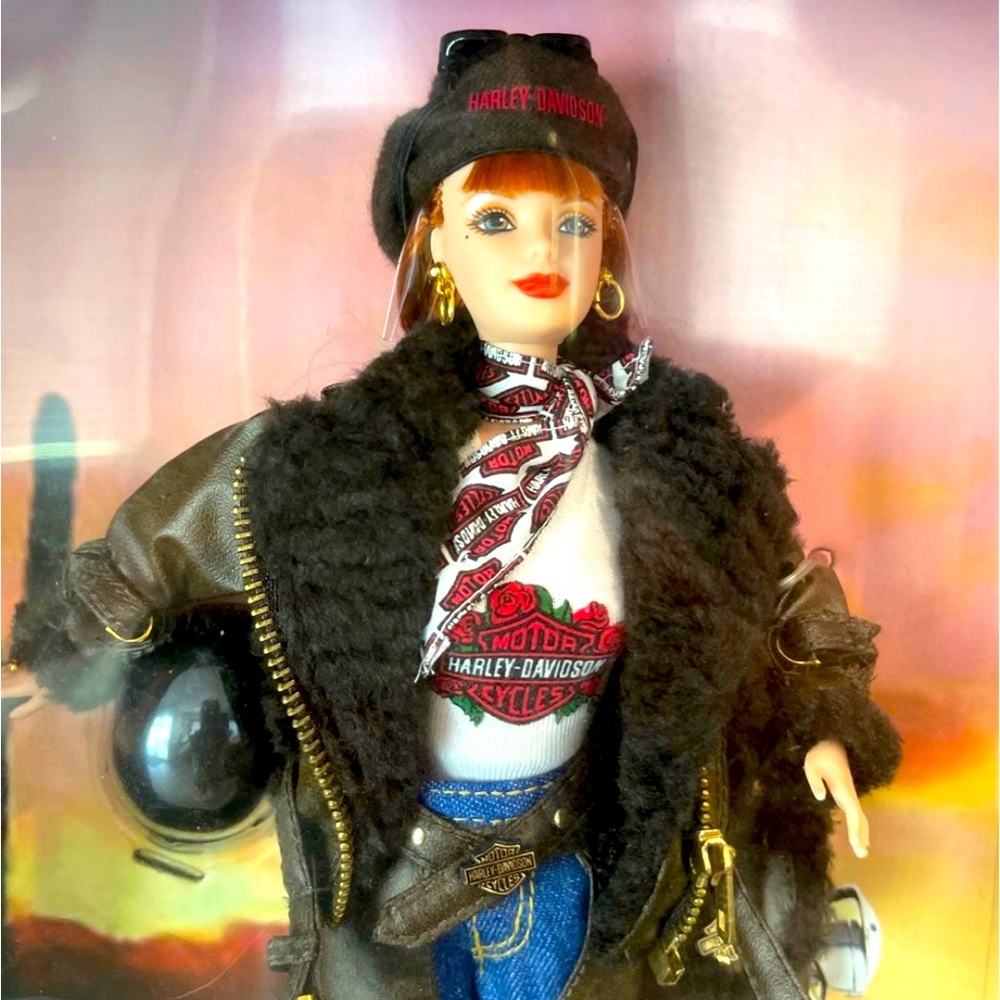 Barbie Collectibles "Harley Davidson Barbie" Second In A Series 1998.
